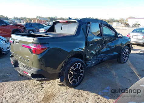 2025 Hyundai Santa Cruz Limited from USA, damaged, VIN 5NTJEDDF7SH128593